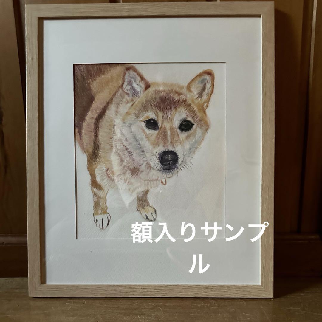 うちの子描きます❣️(わんちゃん似顔絵)完全オーダーメイドご依頼ページ