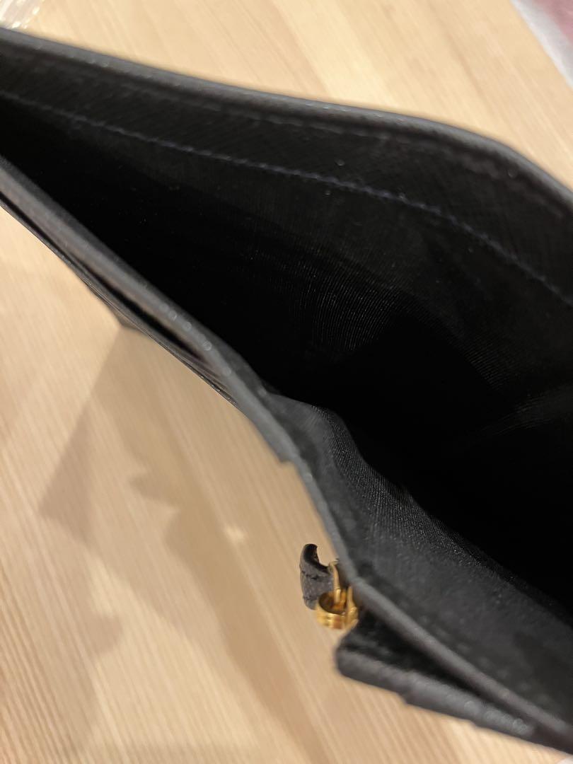 PRADA ブラックレザー 長財布 PRADA ブラック レザー 長財布
