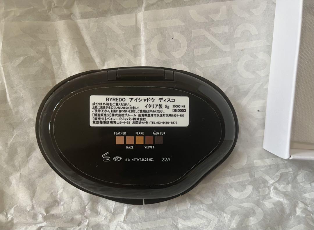 【新品未使用】BYREDOバイレード アイシャドウ DYSCOディスコ