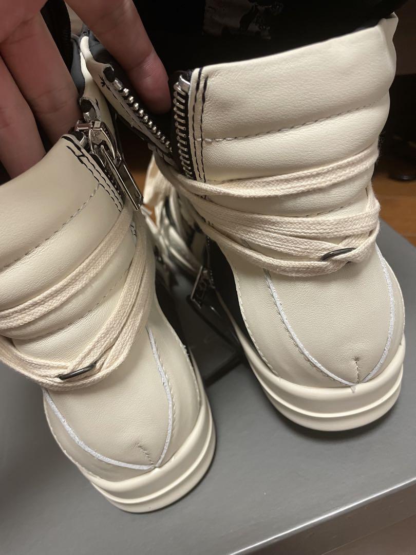 靴 Rick Owens Geobasket Megalaced Sneakers