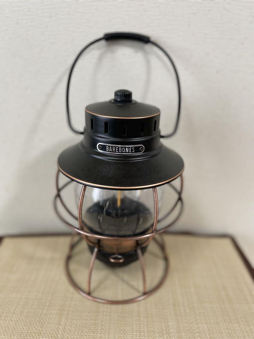 こ*じ様 ベアボーンズ リビング レイルロード ランタン　(LED)アンティーク