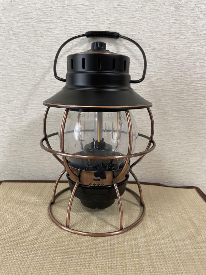 こ*じ様 ベアボーンズ リビング レイルロード ランタン　(LED)アンティーク