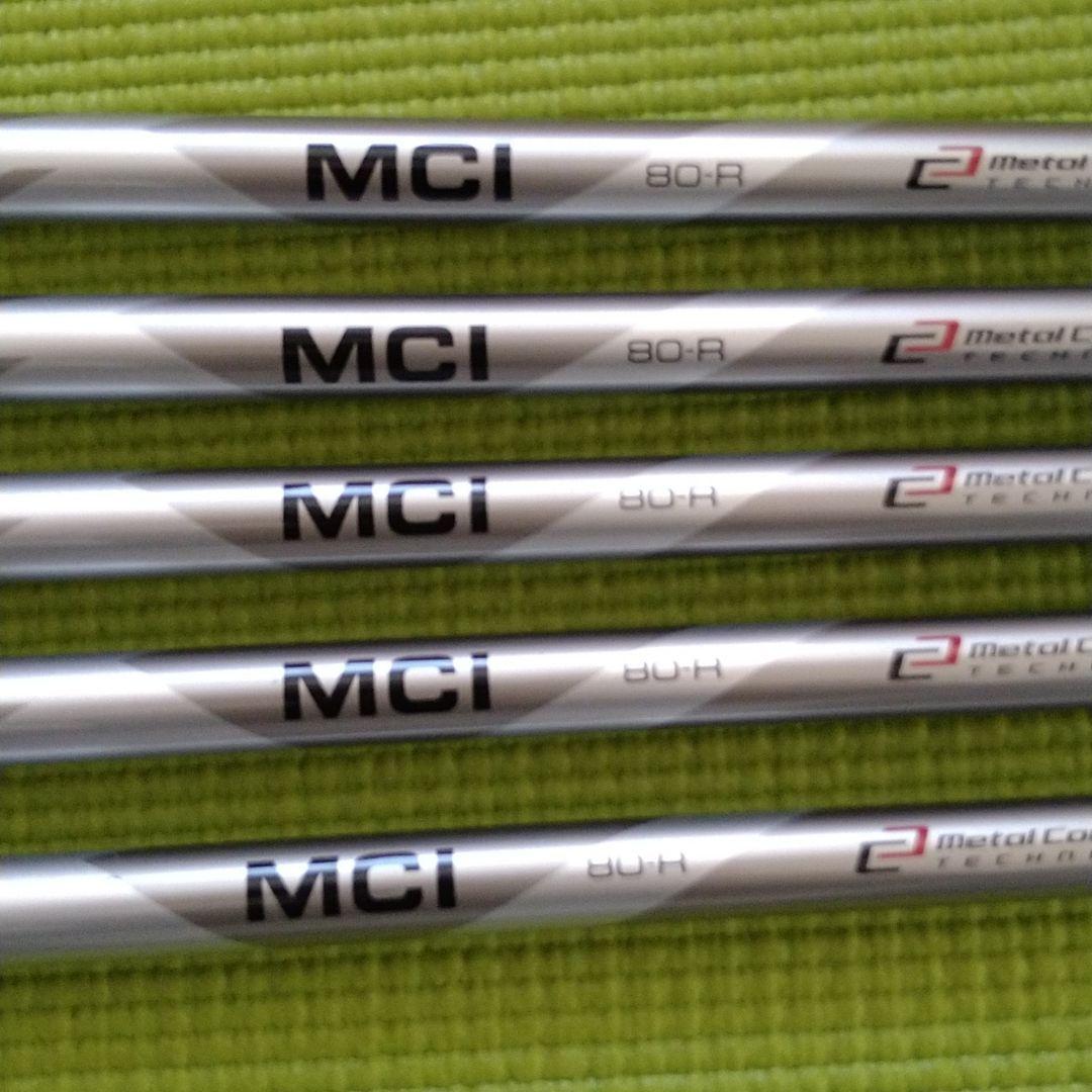 フジクラ MCI 80-R Fujikura アイアン用中古シャフト jciDV-m51249113536 再入荷在庫