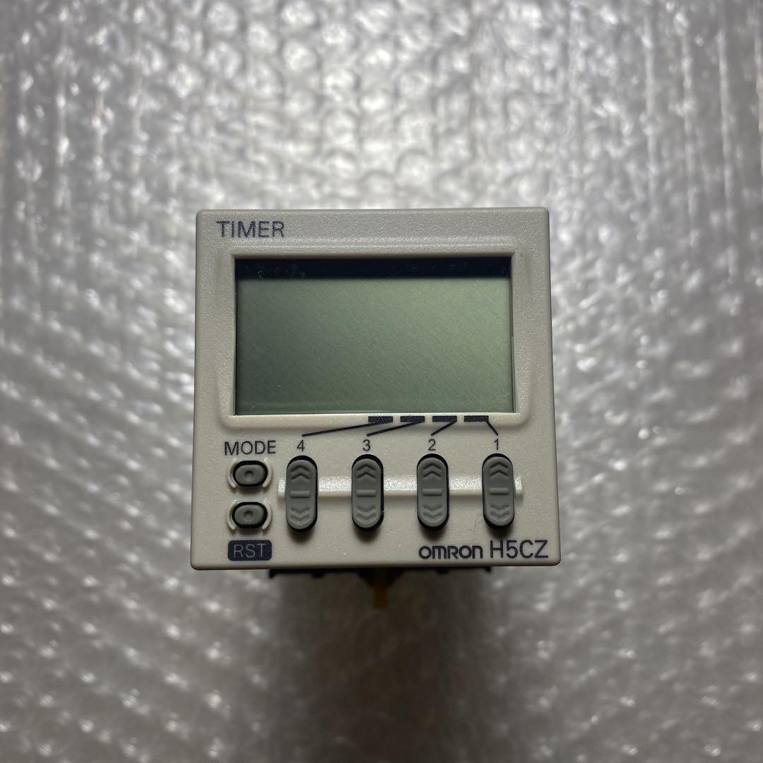オムロン デジタルタイマー H5CZ-L8D 2個 P2CF-08