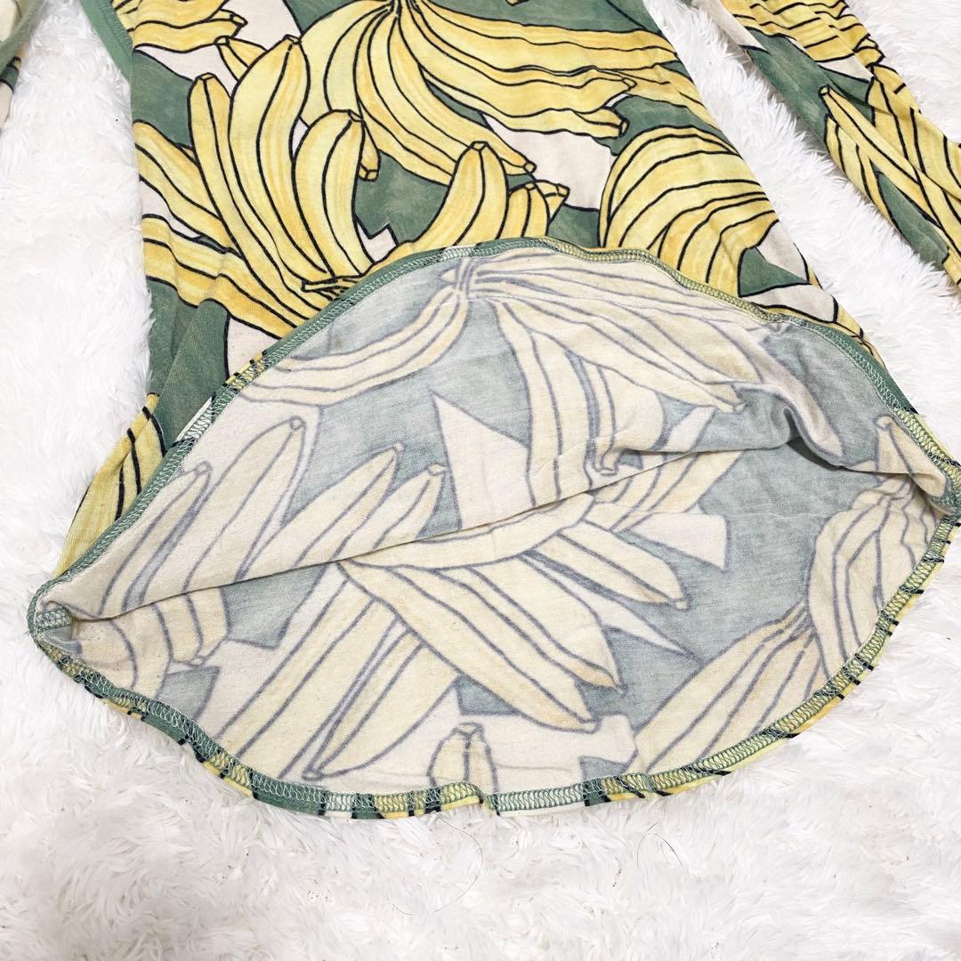 即出荷】 【希少✨】クロエ バナナ 長袖 カットソー 派手 ボタニカル