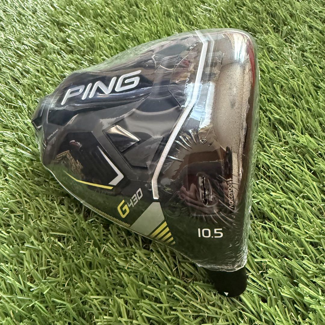 新品 PING G430 MAX 10.5° ドライバー ヘッド＋カバー、レンチ
