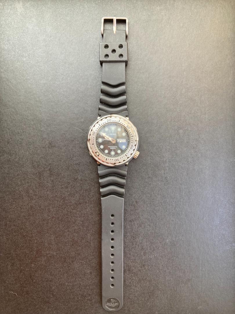 SEIKO セイコー ダイバーズウォッチ 7C46-7011 潜水防水保証なし 画像4