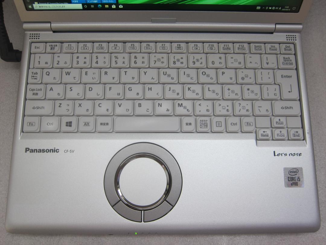 パナソニックCore i5-10310U/16GB/SSD/12.1型WUXGA
