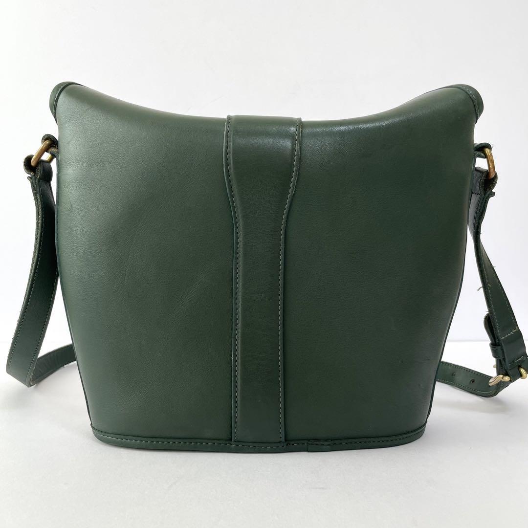 希少カラー オールドコーチ OLDCOACH ショルダーバッグ グリーン 緑
