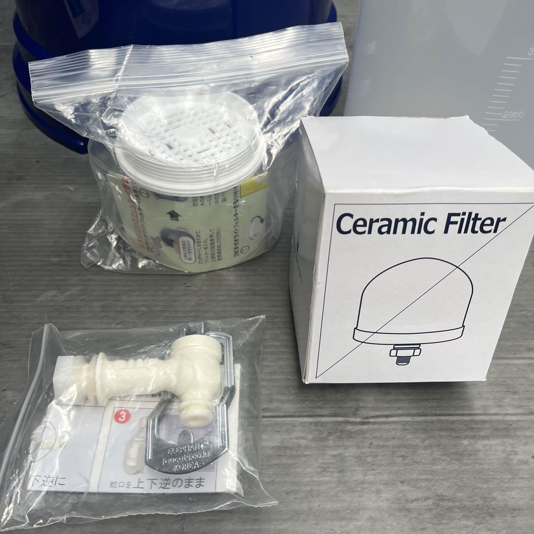 美品　ポタポタクラブ　エコウォーター常温サーバー　浄水器