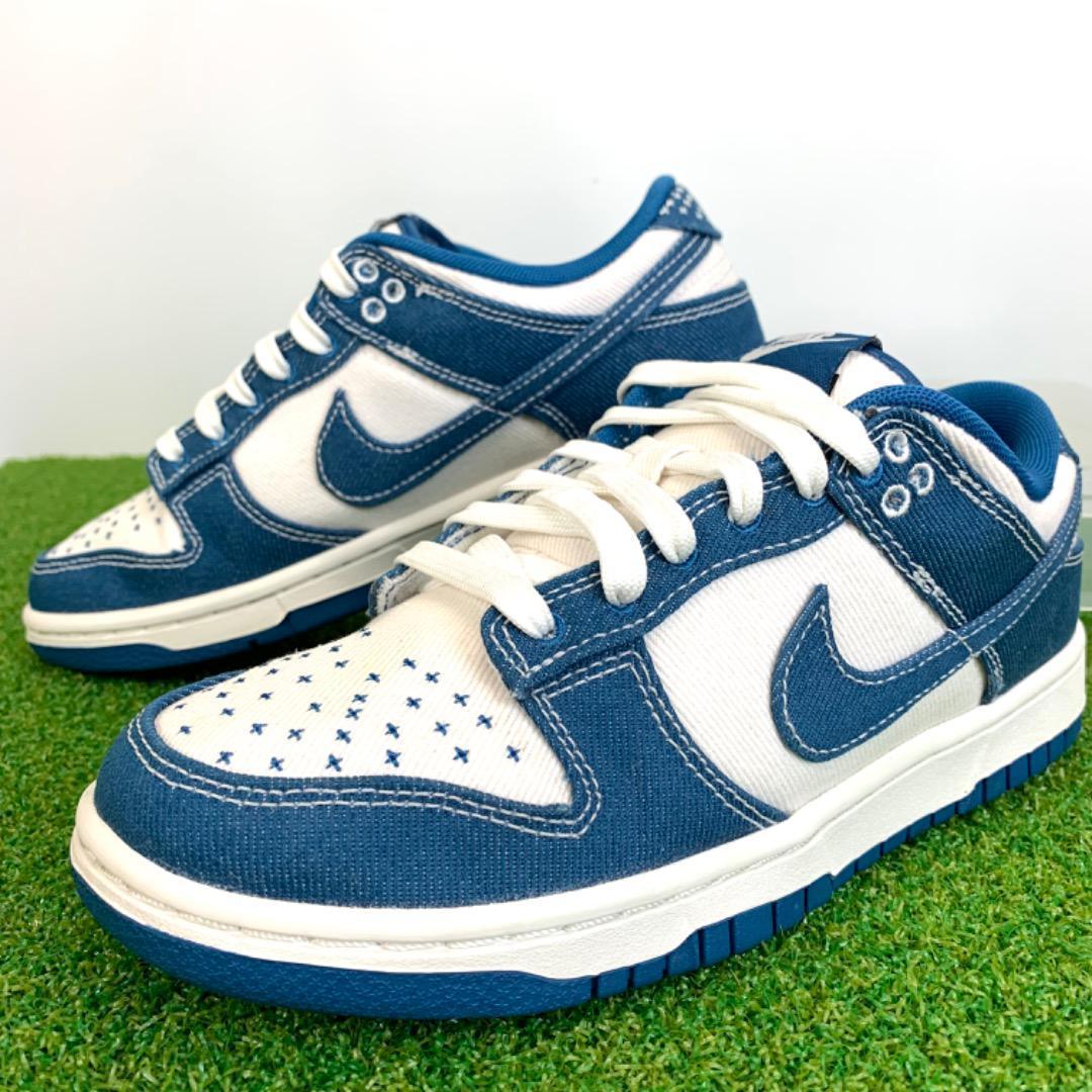 NIKE　【大人気】　ナイキ　ダンクロー　DUNK　LOW　スター　ブルー