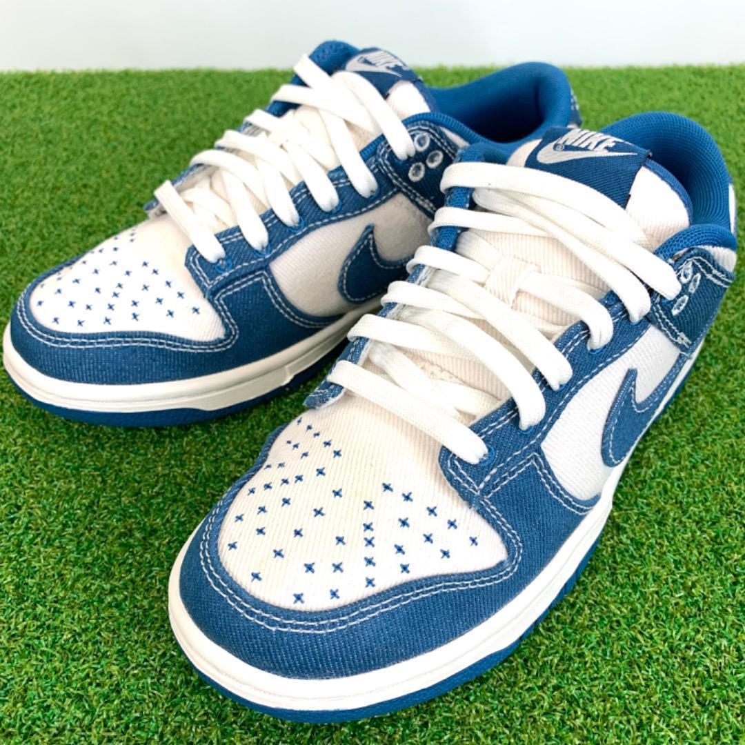 NIKE　【大人気】　ナイキ　ダンクロー　DUNK　LOW　スター　ブルー