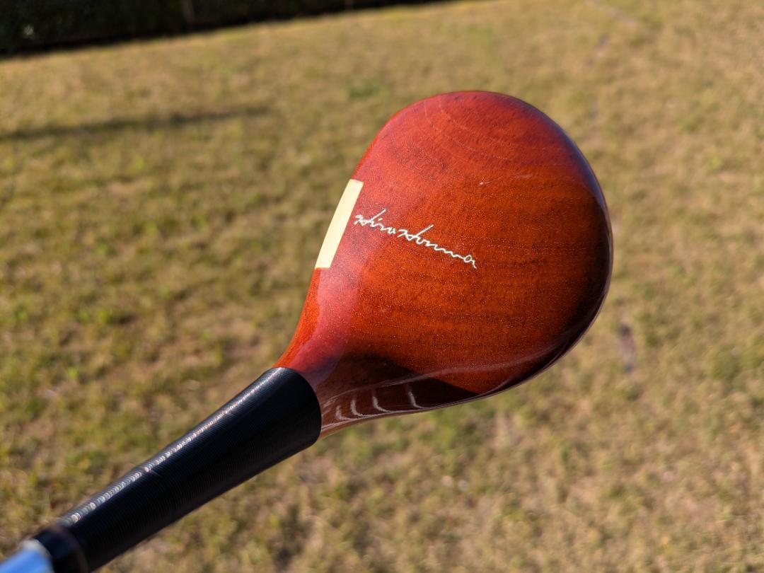 ホンマ（本間）パーシモンドライバー＆ピンパター（セット売り）