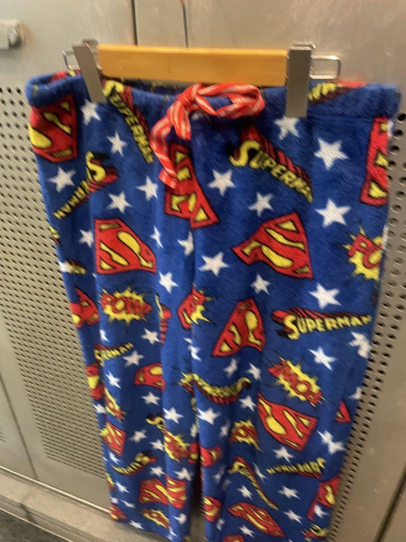 古着 ヴィンテージ パンツ フリースパンツ パジャマパンツ スーパーマン 派手 古着 ヴィンテージ パンツ フリースパンツ パジャマパンツ スーパーマン 派手