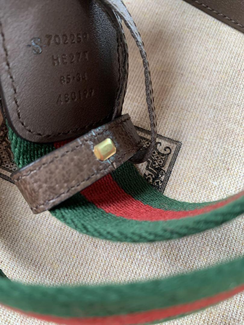 GUCCI×adidas グッチ×アディダス WEBライン ベルト