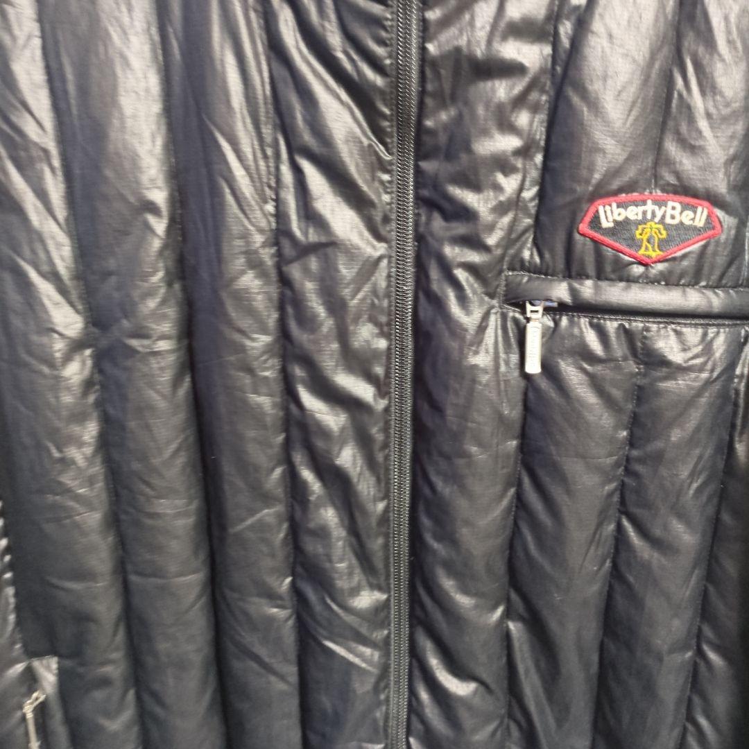 Liberty Bell ダウンジャケット リバーシブル　刺繍ロゴ　ワッペン　Ｌ mdprevattcaulkingandwaterproofing.com