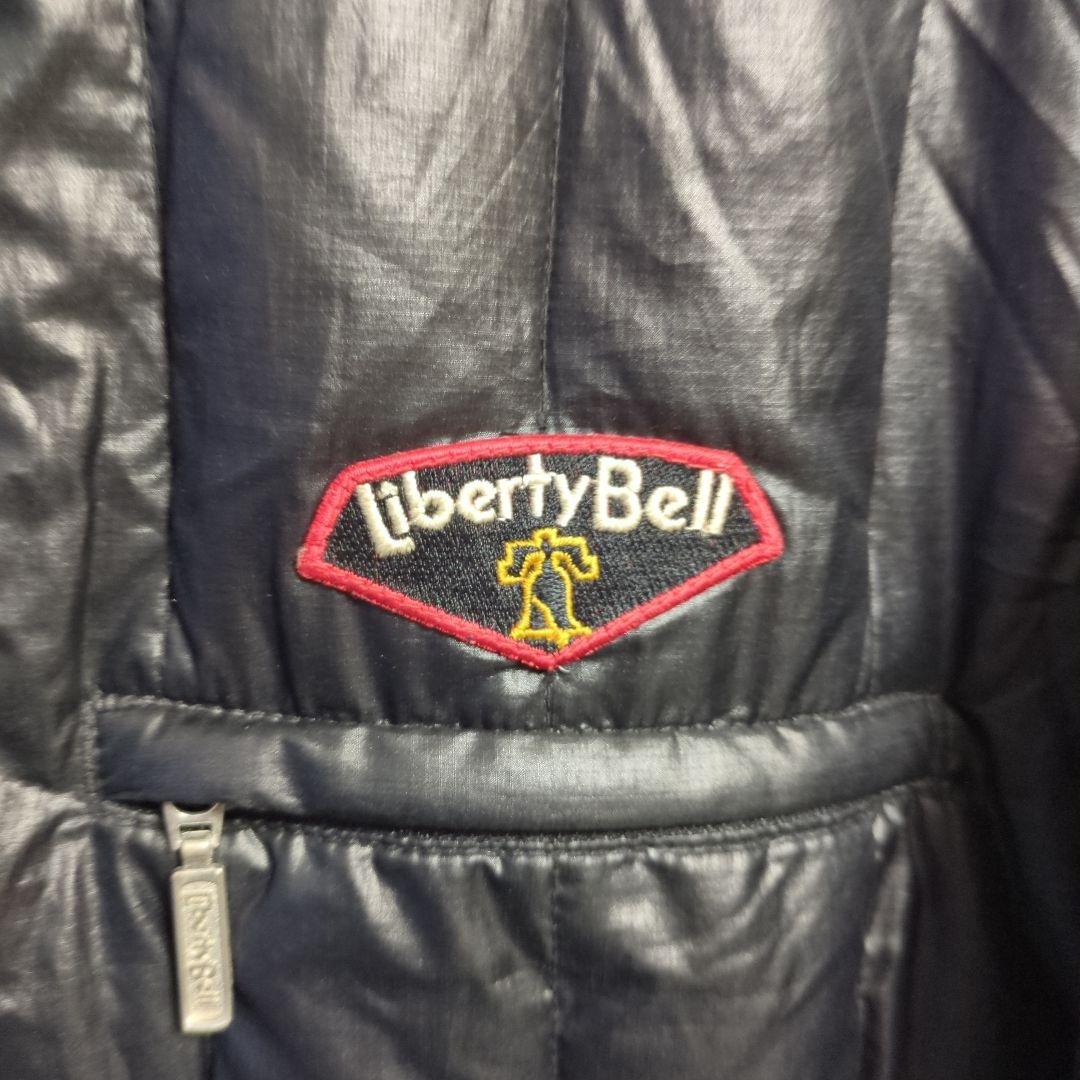 Liberty Bell ダウンジャケット リバーシブル　刺繍ロゴ　ワッペン　Ｌ mdprevattcaulkingandwaterproofing.com