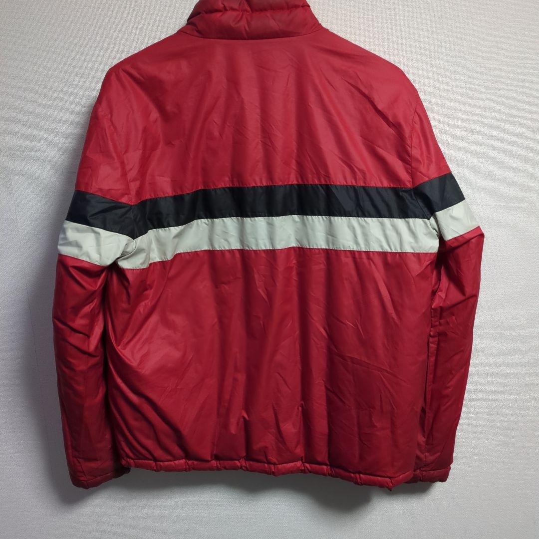 Liberty Bell ダウンジャケット リバーシブル　刺繍ロゴ　ワッペン　Ｌ mdprevattcaulkingandwaterproofing.com