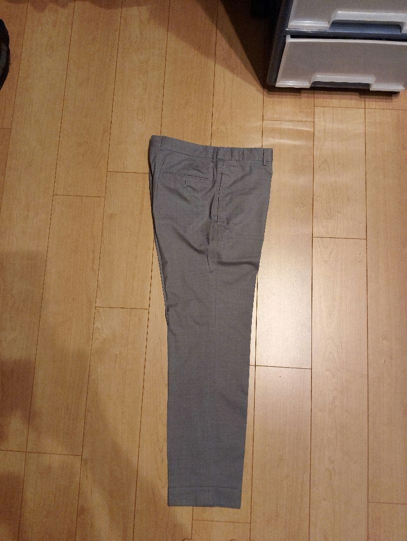 グレー ビジネススーツ シングルブレスト