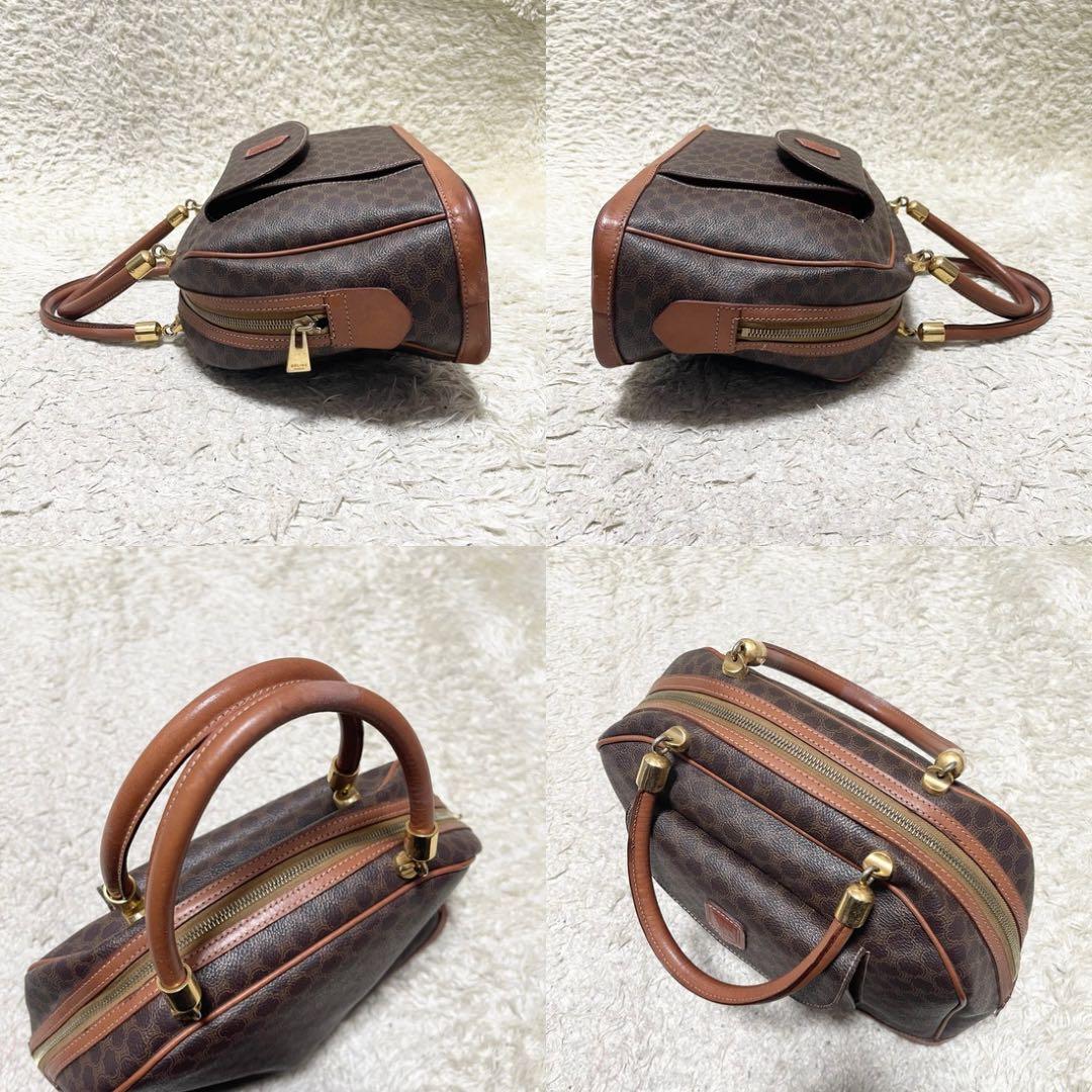 美品✨セリーヌ トートバッグ レザー PVC マカダム ゴールド金具 トリオンフ 美品✨セリーヌ トートバッグ レザー PVC マカダム ゴールド金具 トリオンフ