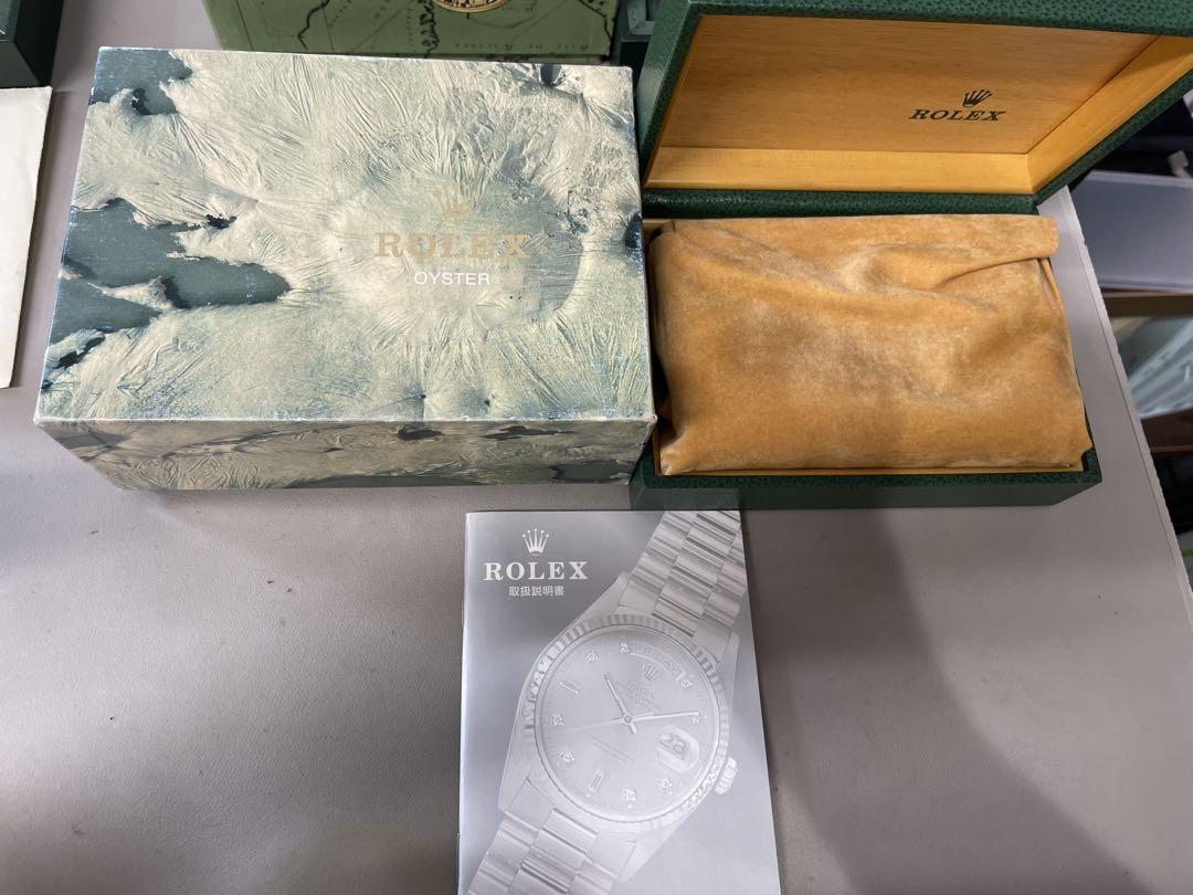 ロレックス　ROLEX純正BOX セット　デイデイト　ディトジャスト