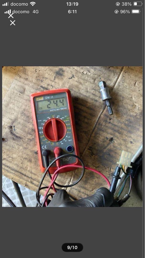 導通 抵抗値確認済 NSR50 NS50F NS-1 前期 ジェネレータ