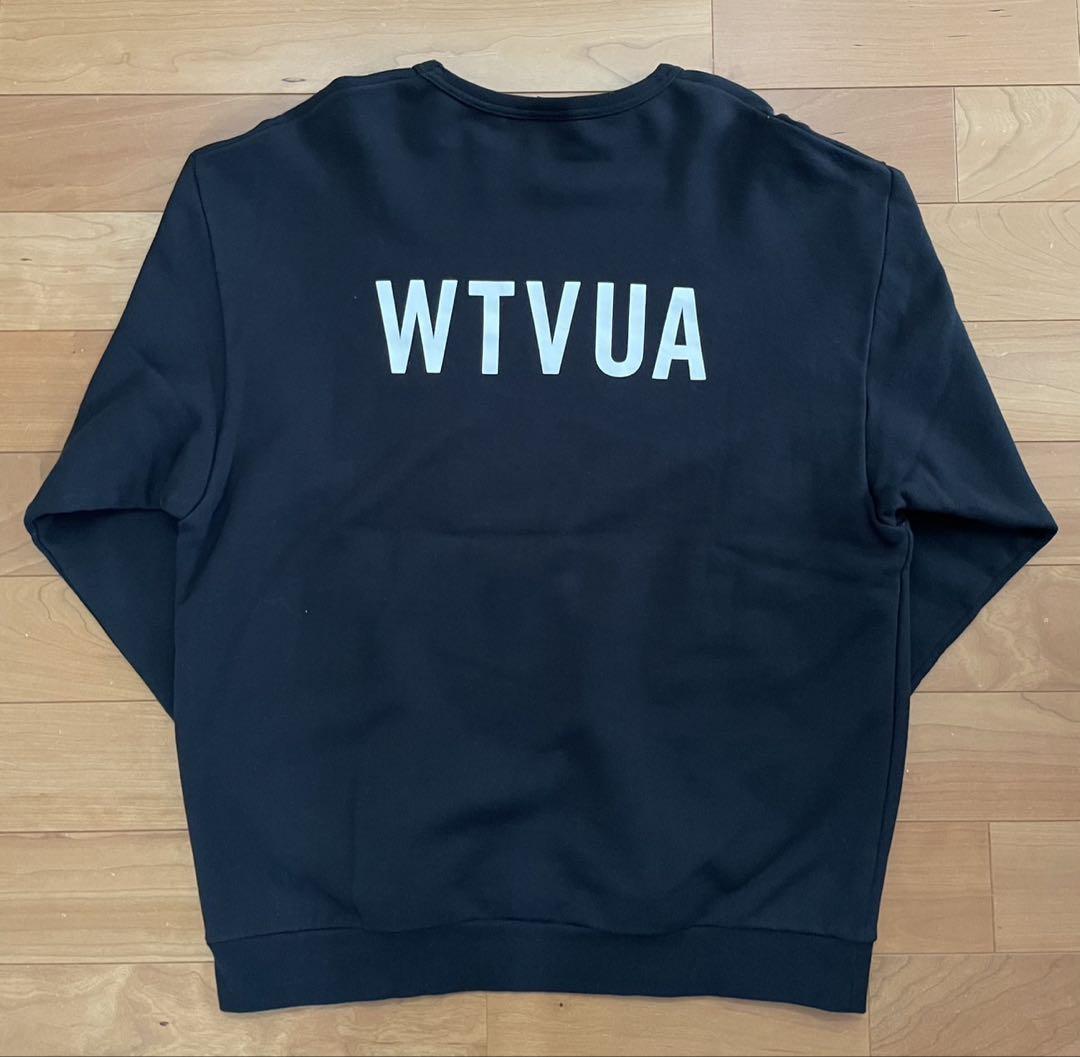 希少 新品 WTAPS ロゴ スウェット サイズ05 ダブルタップス 黒