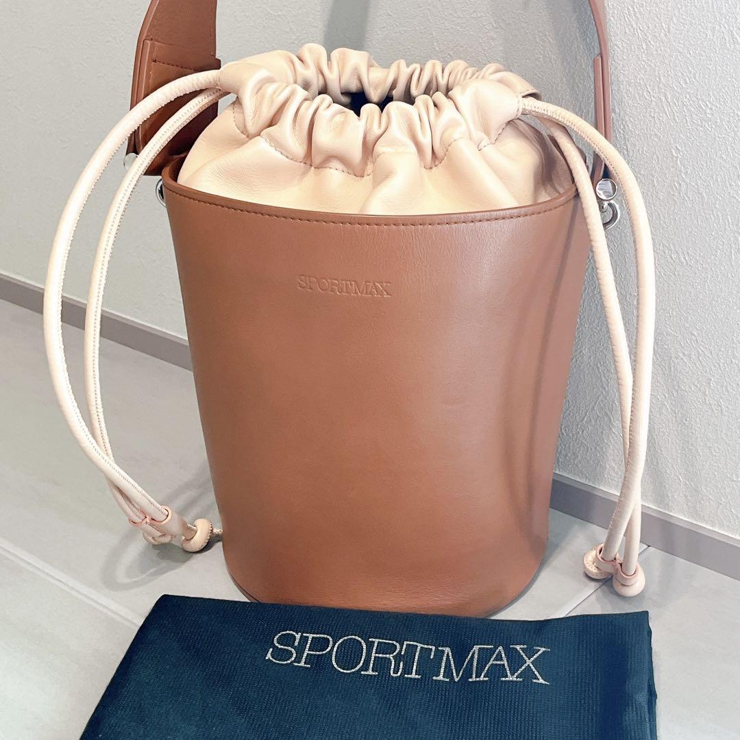 MAX MARA SPORTMAX ワンショルダーバッグ バケツ型