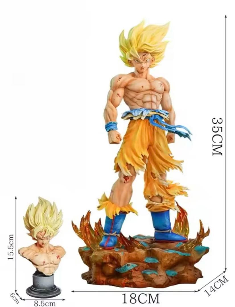 ドラゴンボール　初スーパーサイヤ人 孫悟空 ガレージキット