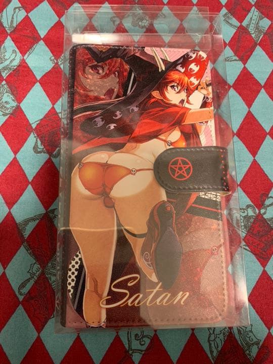 メルカリ Sin 七つの大罪 Ni8イラスト展 手帳型スマートフォンケース サタン キャラクターグッズ 1 599 中古や未使用のフリマ
