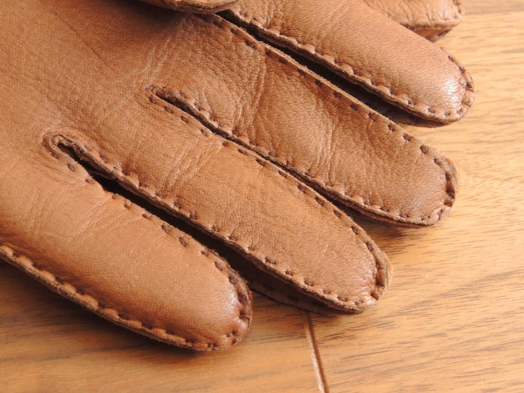 展示品　DENTS　デンツ　品質の良い旧コレクション　上位モデル　鹿革＆カシミヤ
