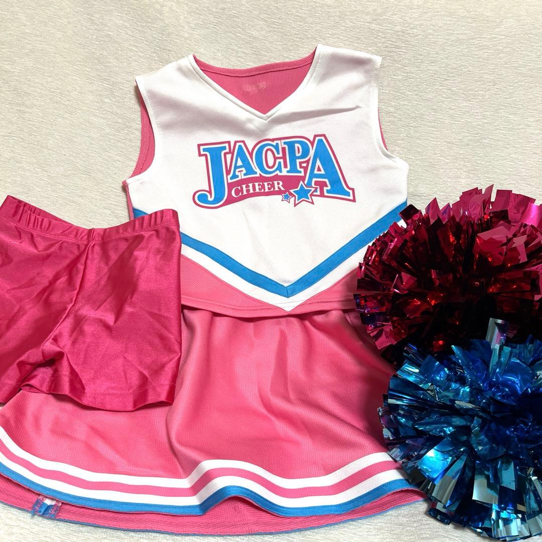 ジャクパ チア ウェアー上下目立った傷や汚れなし