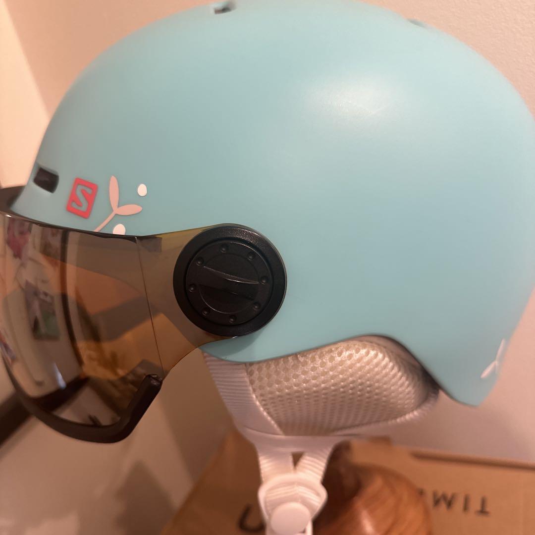 Salomon スノーボード ヘルメット 水色