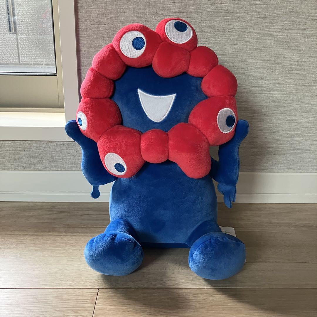 【新品】万博会場限定ミャクミャクもちもちぬいぐるみM