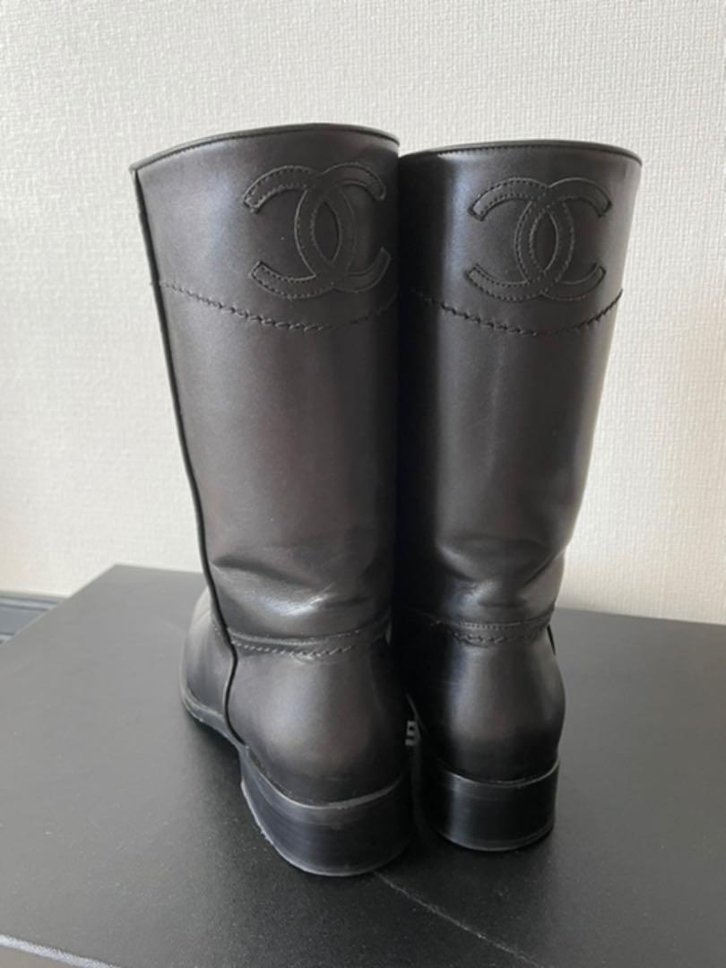 新品限定SALE シャネル⭐︎ブーツ ウエスタンブーツ362 1 rkKeB-m51279785680 ブラック 再入荷低価
