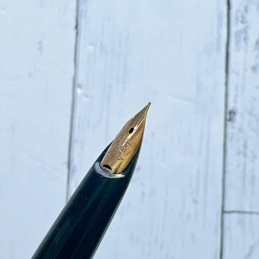ペン先18K】 パイロット エリート 万年筆 昭和レトロ