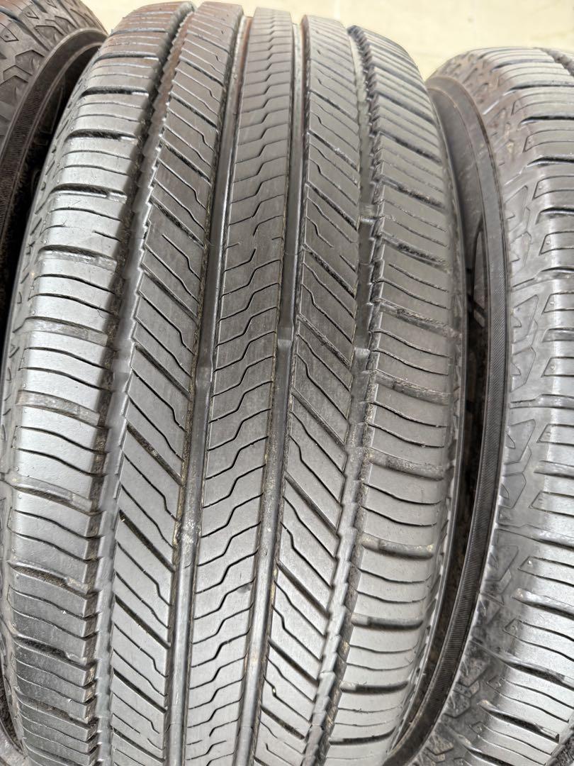 kz①225/55R18 ヨコハマ夏タイヤ4本 溝有 RAV4 デリカ