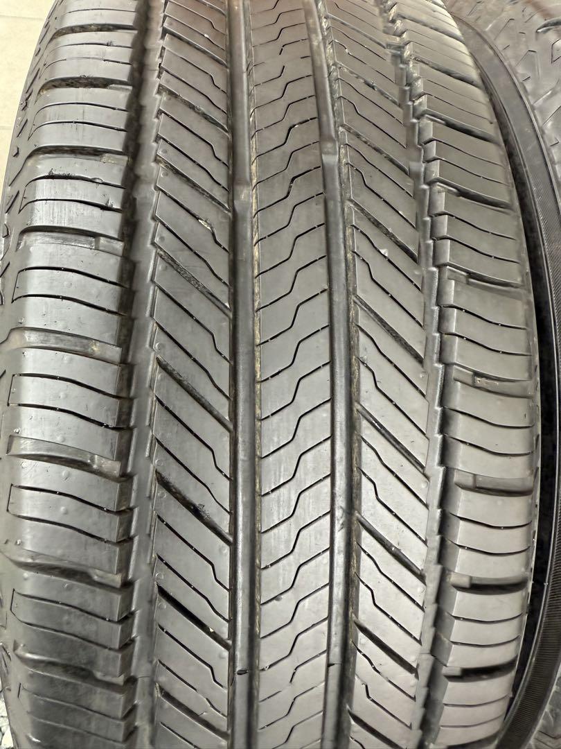 kz①225/55R18 ヨコハマ夏タイヤ4本 溝有 RAV4 デリカ