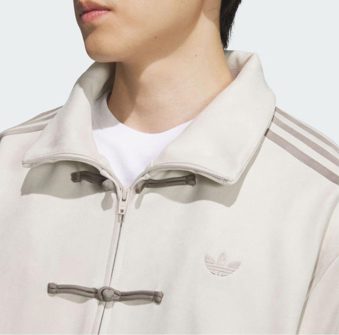 Adidas 3XLサイズ 中国限定 巳年チャイナトラックジャケット ホワイト
