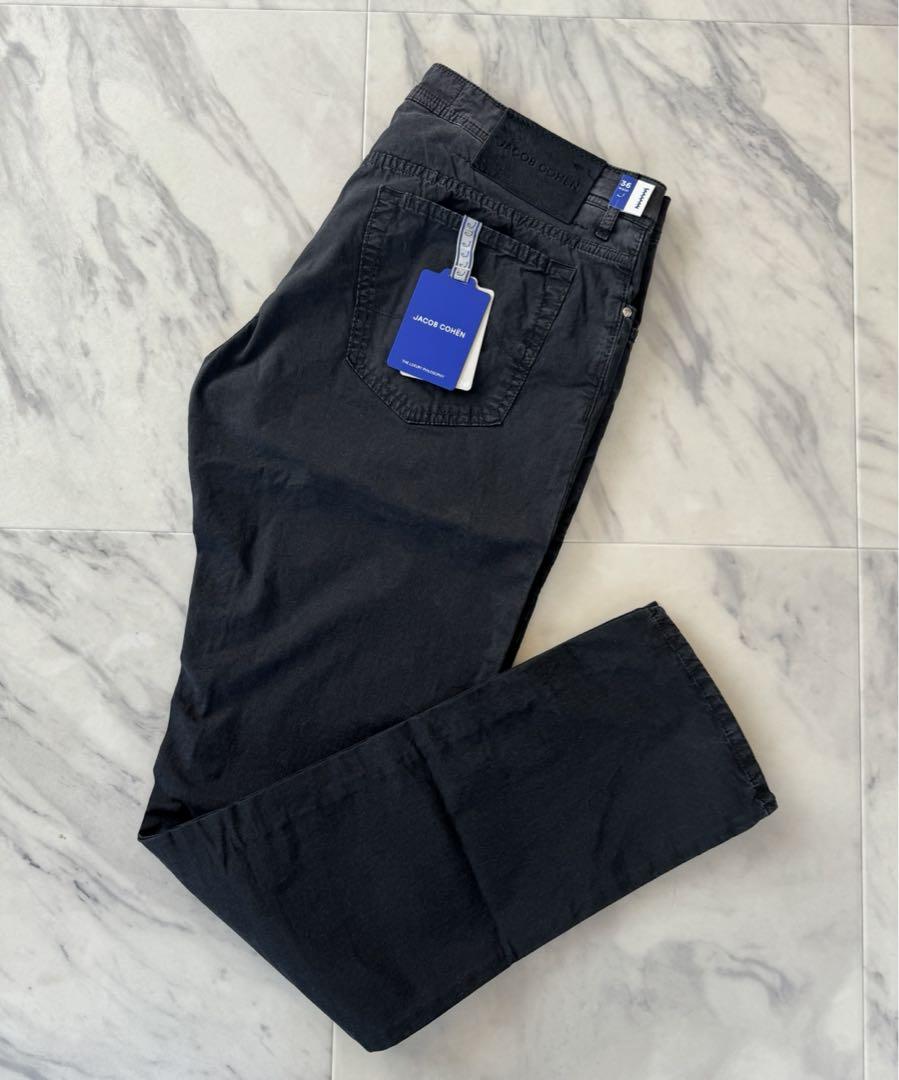 新品未使用】JACOB COHENコットンストレッチパンツ パンツ 新品未使用】JACOB COHENコットンストレッチパンツ パンツ