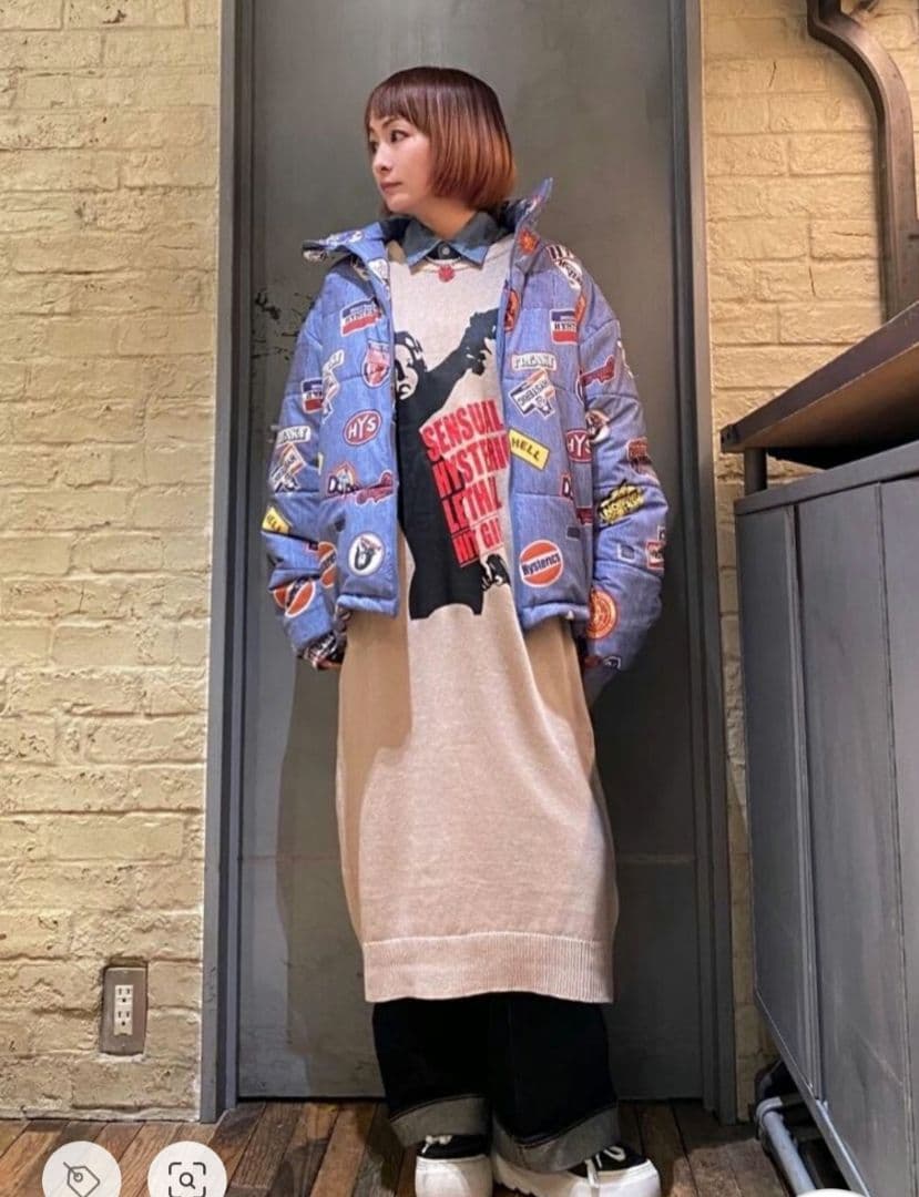 プリマロフト❗SCRATCH総柄 SIZE