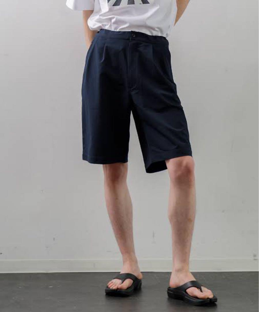 ALPHADRY Double Pleats Shorts　ナナミカ
