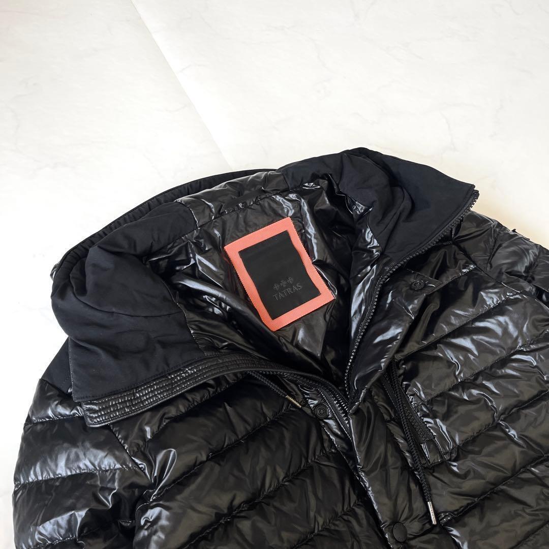 未使用級✨23年 タトラス モガティーノ 異素材切替 ダウンジャケット 黒 02 未使用級✨23年 タトラス モガティーノ 異素材切替 ダウンジャケット 黒 02