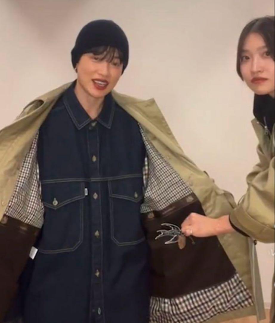 極美品　ETRE TOKYO × AQUASCUTUM ステンカラーコート
