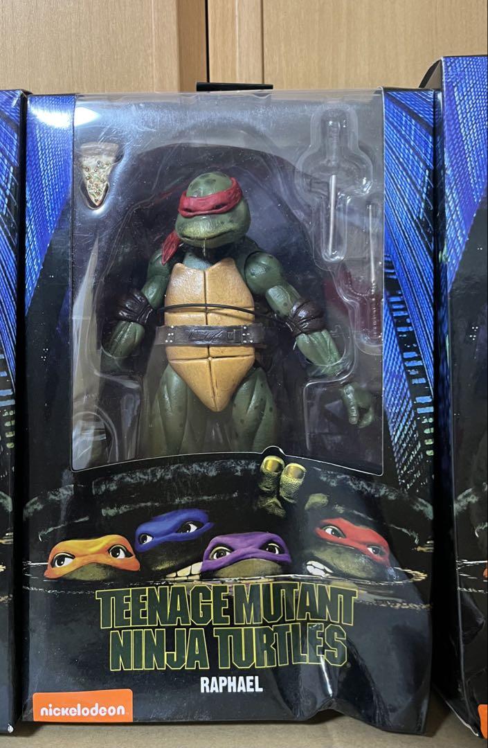 NECA ネカ ミュータント ニンジャ タートルズ 4体 送料無料 未開封