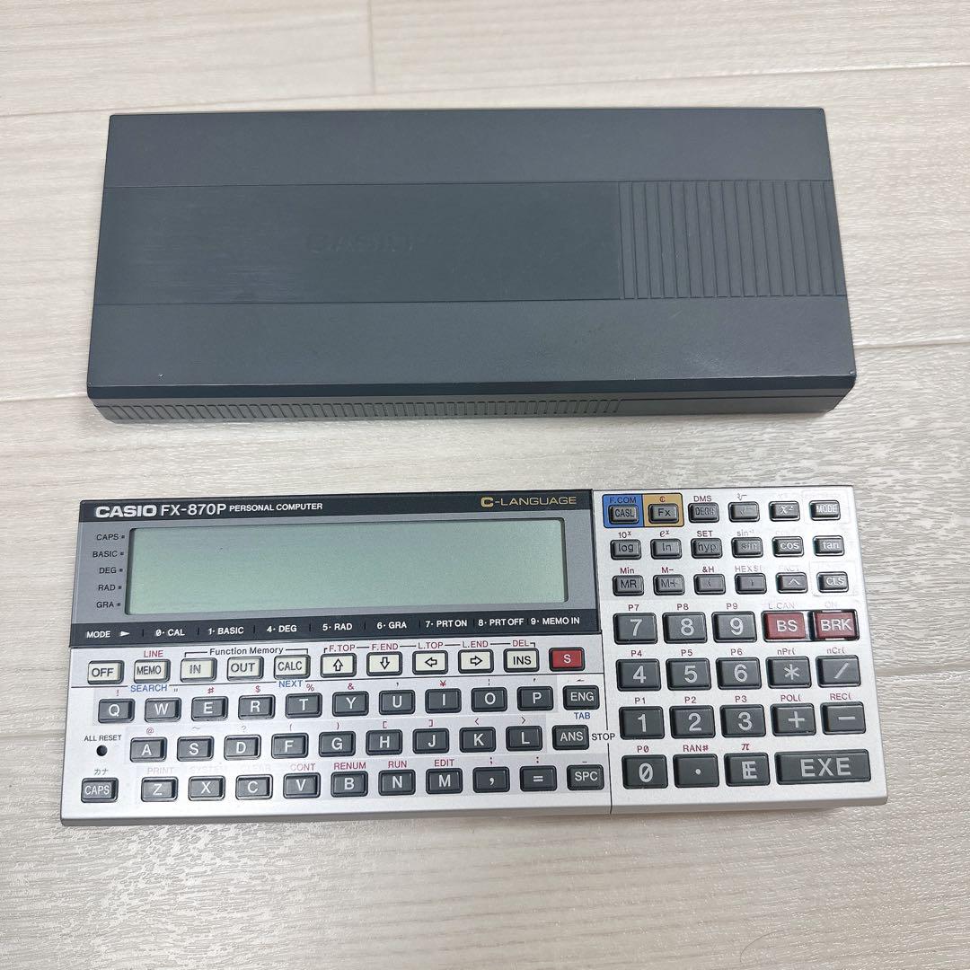 カシオCASIO ポケットコンピュータ FX870-P - メルカリ