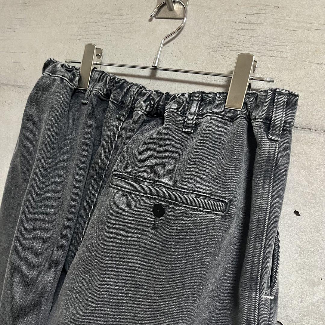 【美品】PUBLIC TOKYO 23AW エバークリースデニムイージーパンツ
