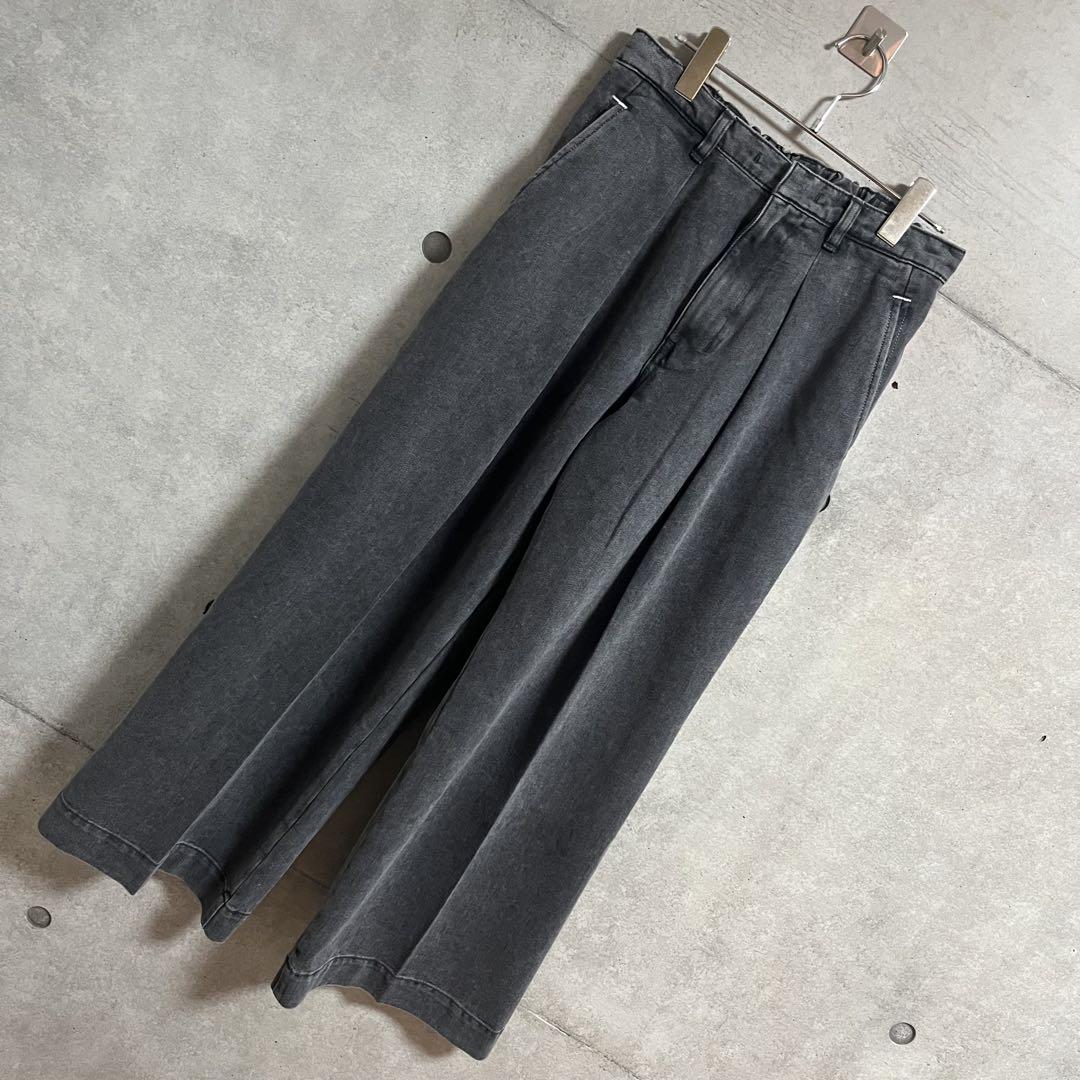 【美品】PUBLIC TOKYO 23AW エバークリースデニムイージーパンツ
