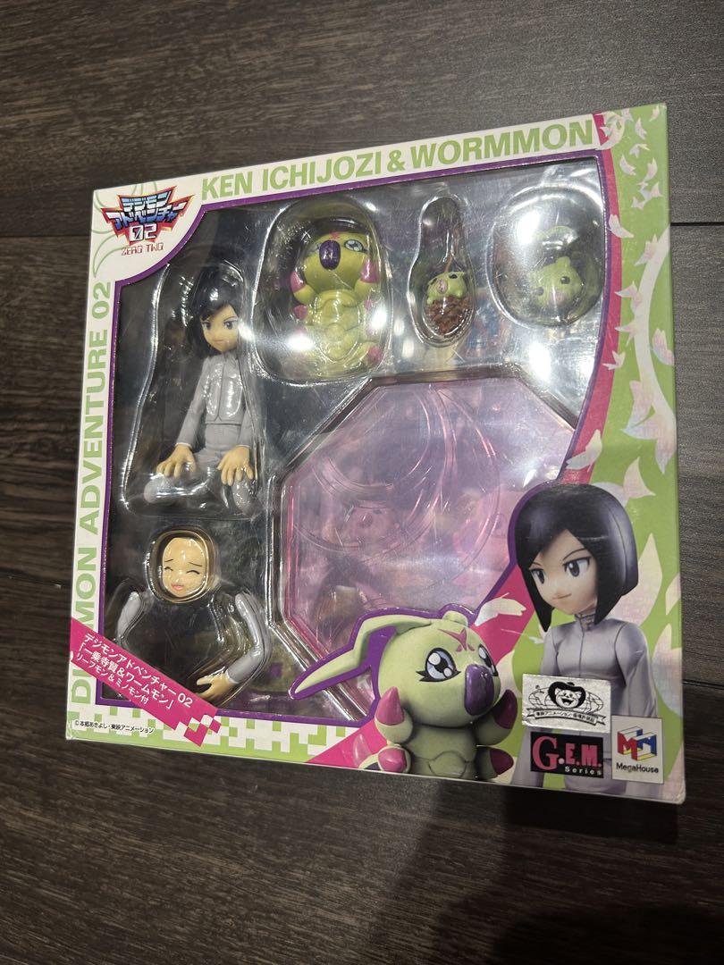G.E.M デジモンアドベンチャー02 一乗寺賢＆ワームモン