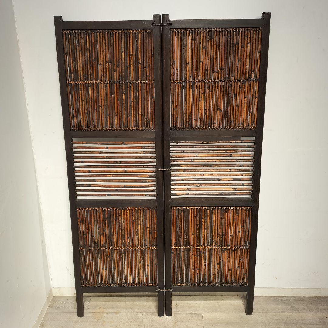 2連スクリーン アジアン目立った傷や汚れなし